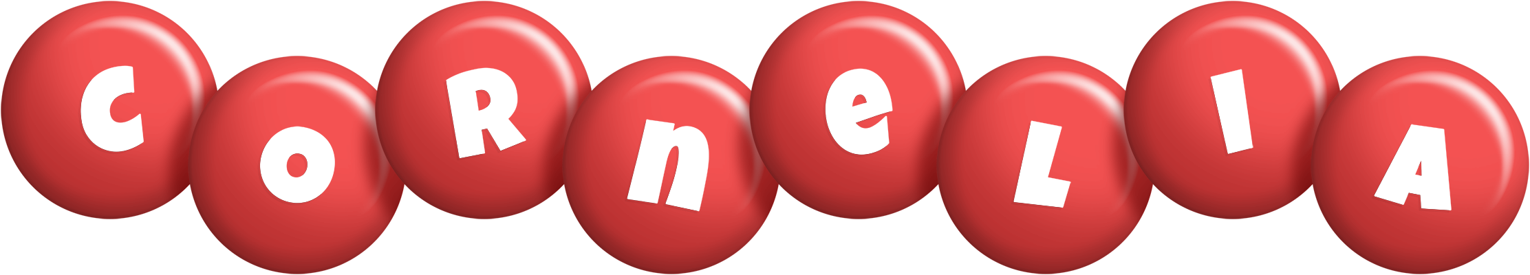 Cornelia candy-red logo