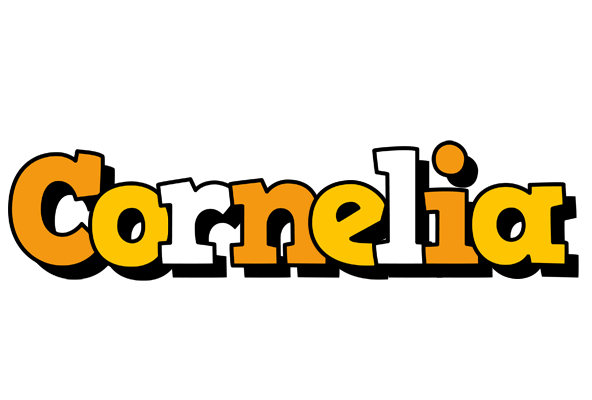Cornelia cartoon logo