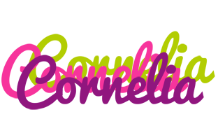 Cornelia flowers logo