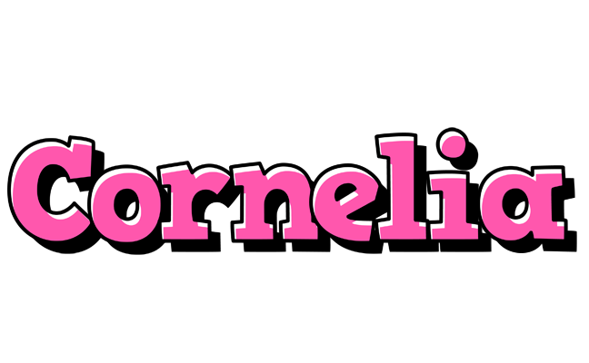 Cornelia girlish logo