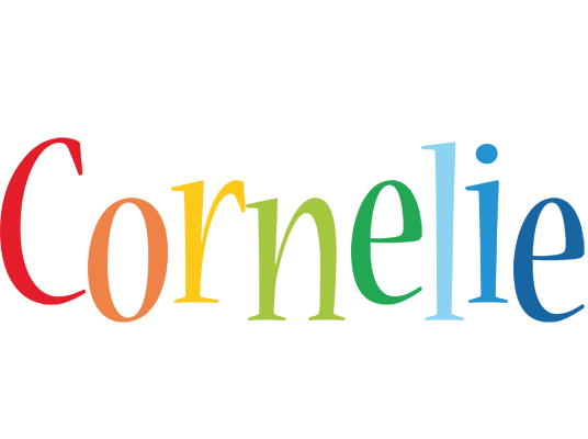 Cornelie birthday logo