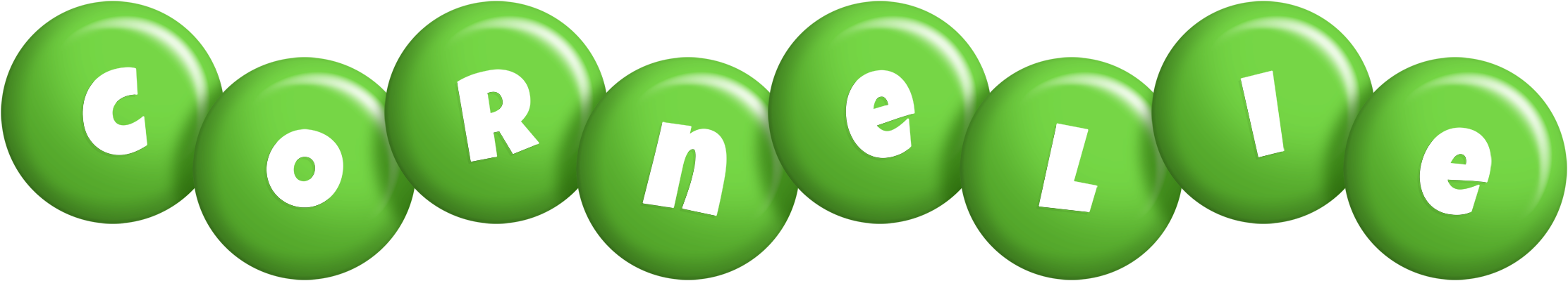 Cornelie candy-green logo
