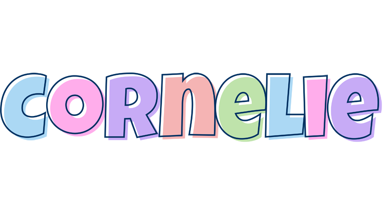 Cornelie pastel logo