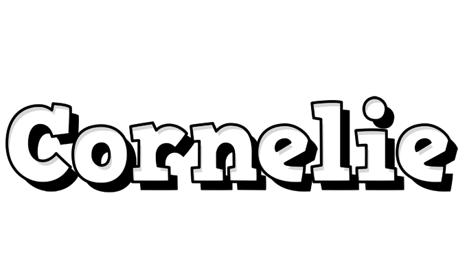 Cornelie snowing logo