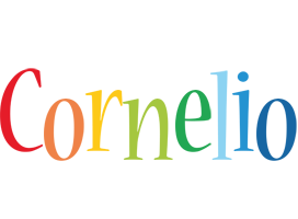 Cornelio birthday logo