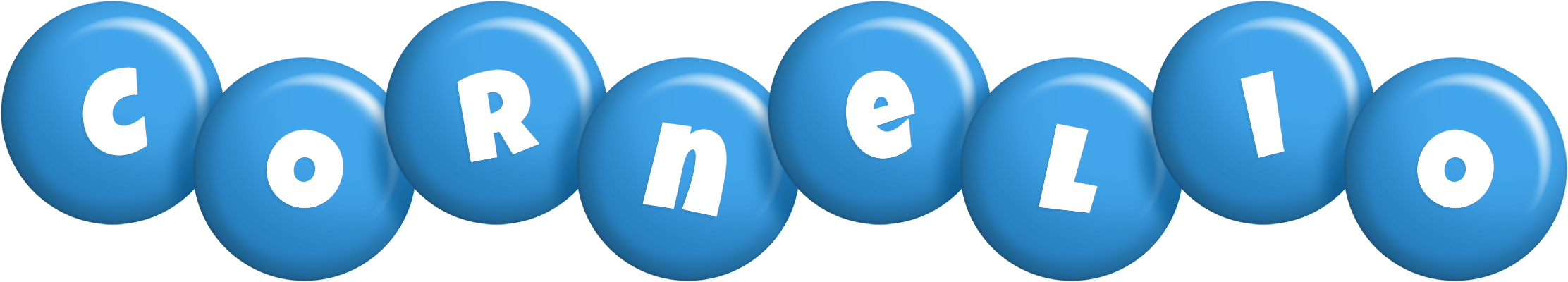 Cornelio candy-blue logo