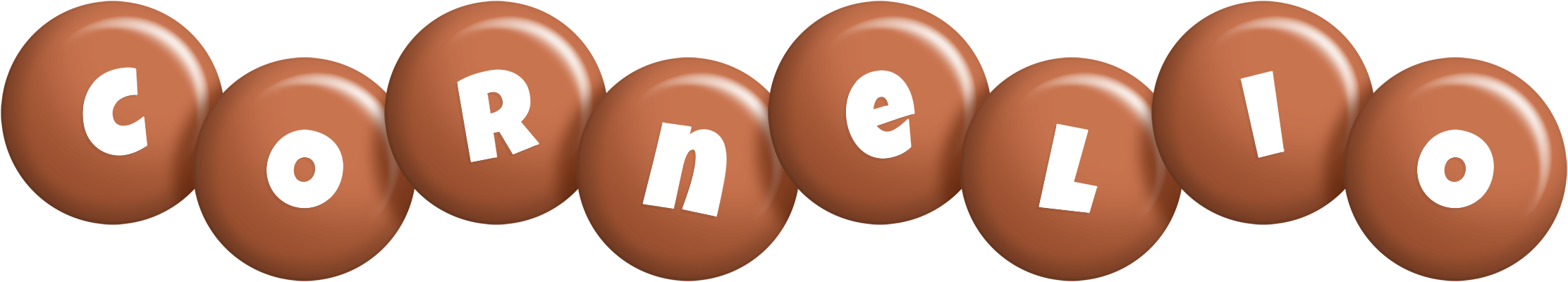 Cornelio candy-brown logo