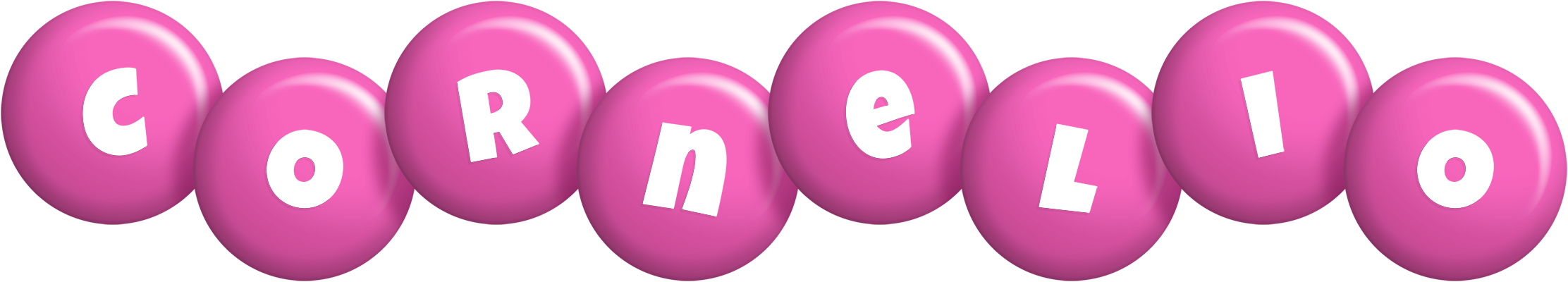 Cornelio candy-pink logo