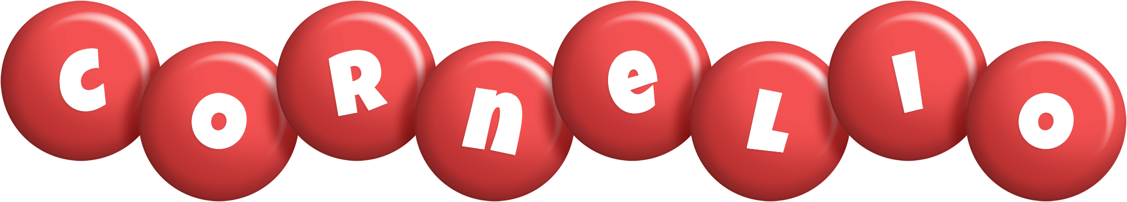 Cornelio candy-red logo
