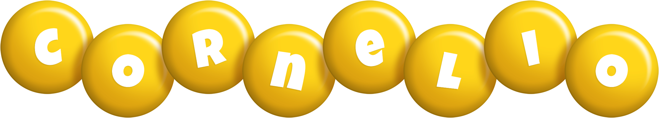 Cornelio candy-yellow logo