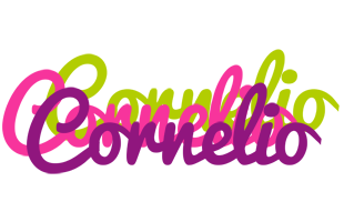 Cornelio flowers logo