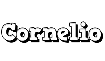 Cornelio snowing logo