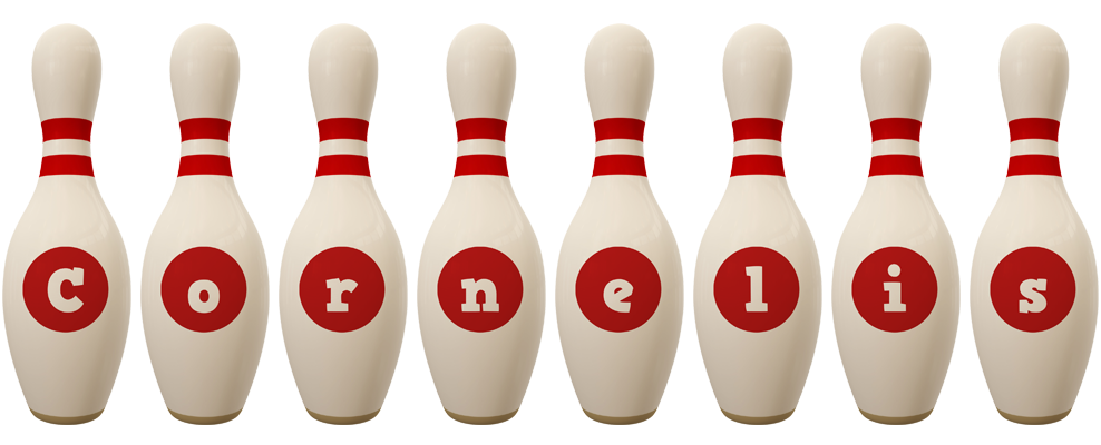 Cornelis bowling-pin logo