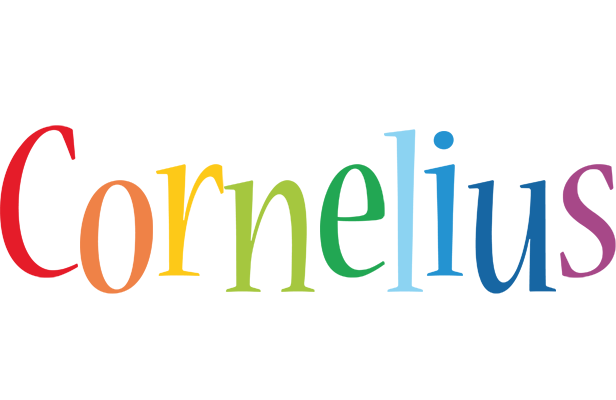 Cornelius birthday logo