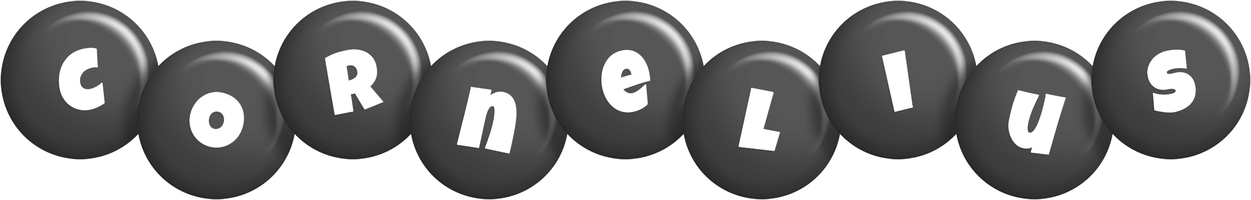 Cornelius candy-black logo