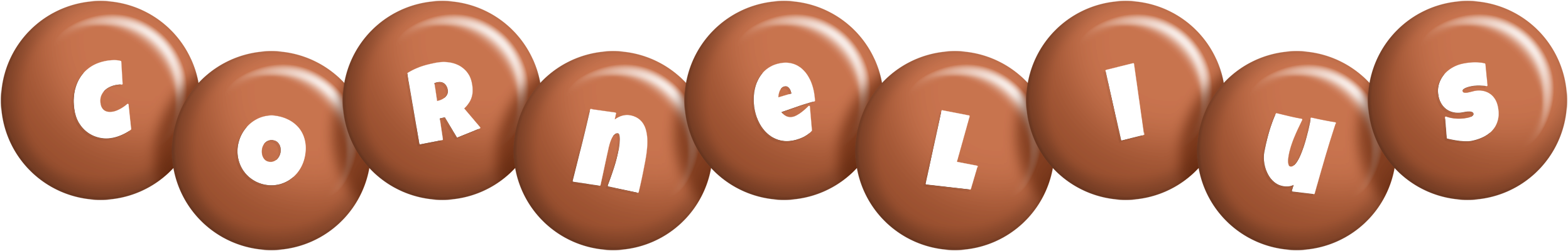 Cornelius candy-brown logo