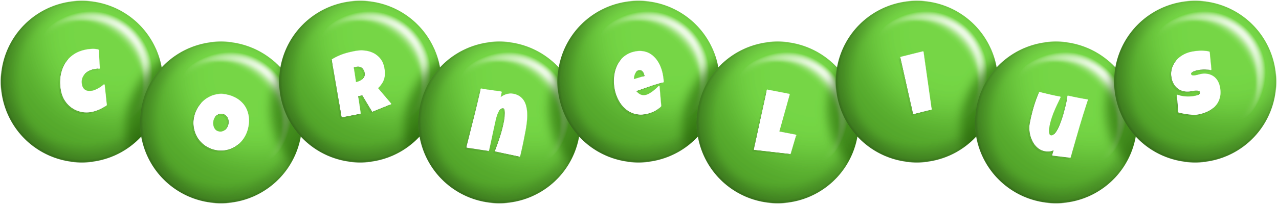 Cornelius candy-green logo