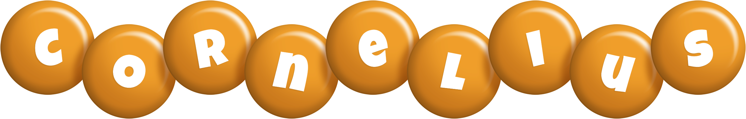 Cornelius candy-orange logo