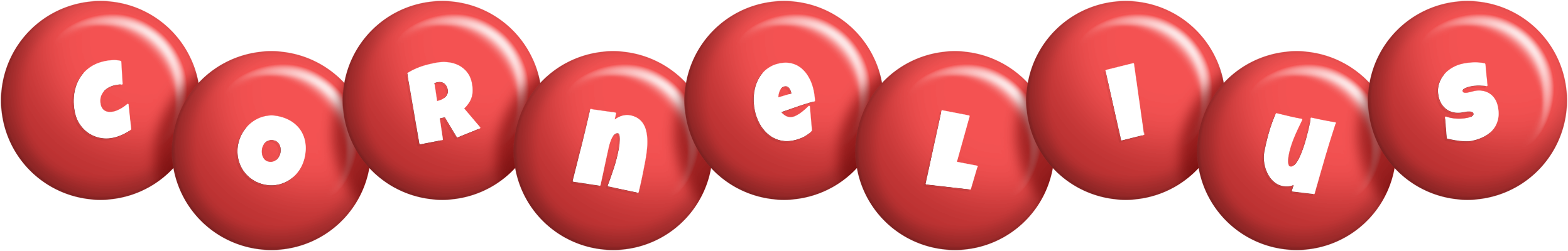Cornelius candy-red logo