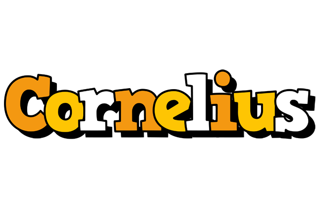 Cornelius cartoon logo