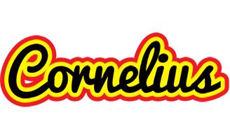 Cornelius flaming logo