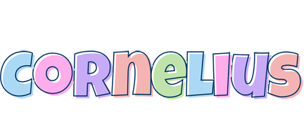 Cornelius pastel logo