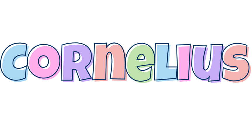 Cornelius pastel logo