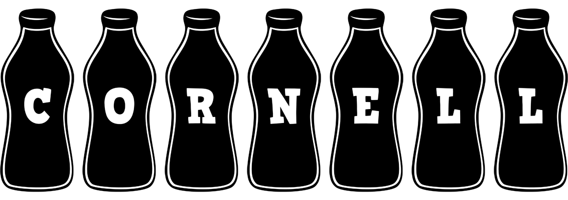 Cornell bottle logo