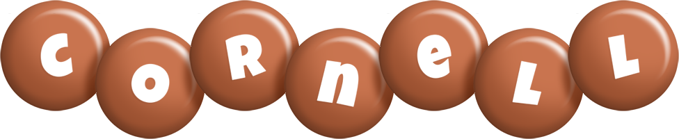 Cornell candy-brown logo