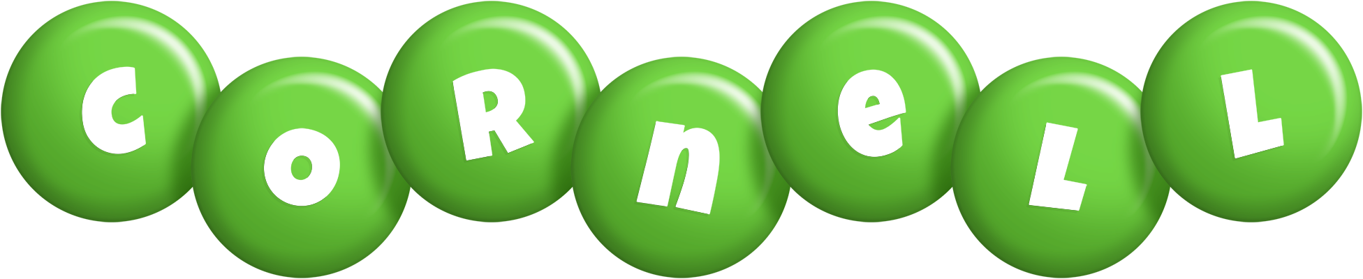 Cornell candy-green logo