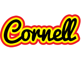 Cornell flaming logo