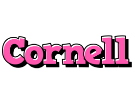 Cornell girlish logo