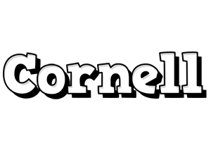 Cornell snowing logo