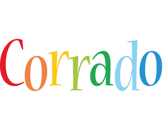 Corrado birthday logo