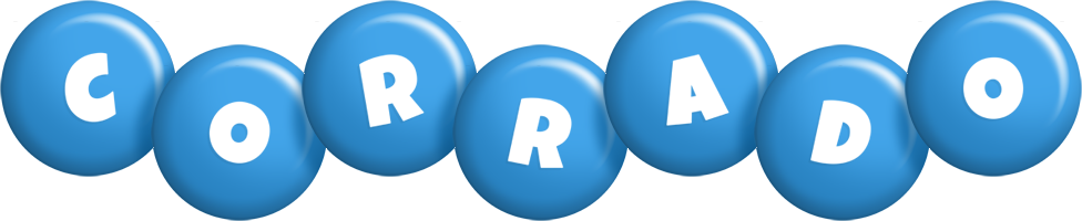 Corrado candy-blue logo