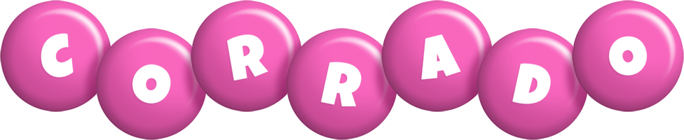 Corrado candy-pink logo