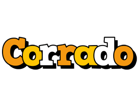 Corrado cartoon logo