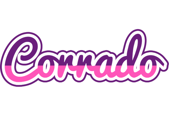 Corrado cheerful logo