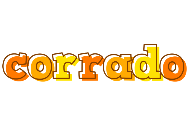 Corrado desert logo