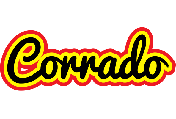 Corrado flaming logo