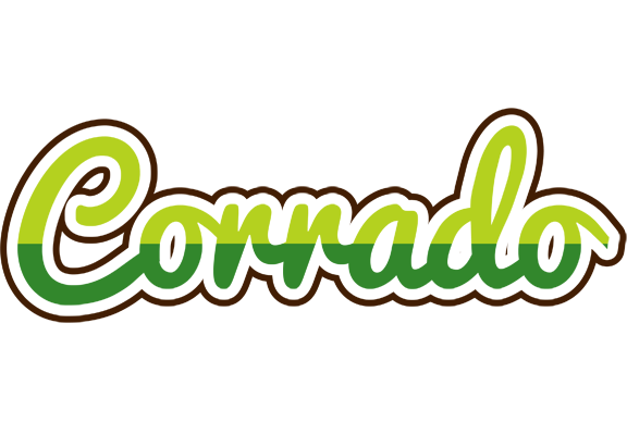 Corrado golfing logo