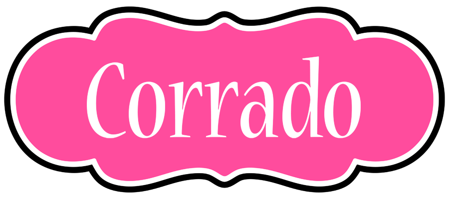 Corrado invitation logo