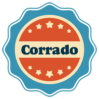 Corrado labels logo