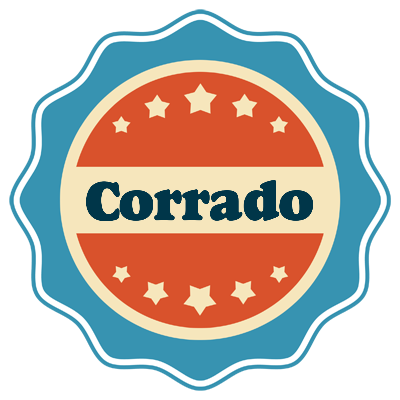 Corrado labels logo