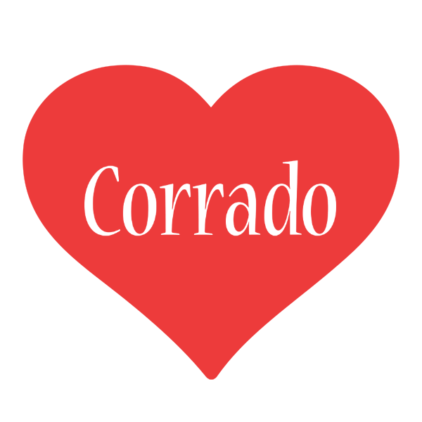 Corrado love logo