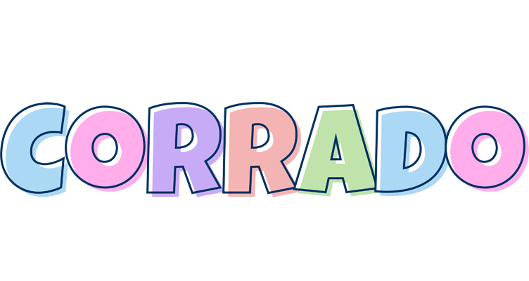 Corrado pastel logo