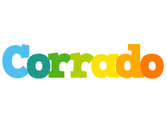 Corrado rainbows logo