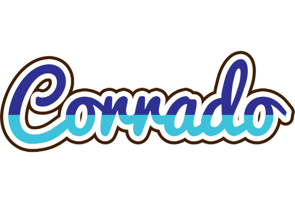 Corrado raining logo