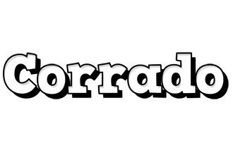 Corrado snowing logo