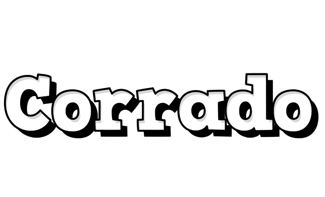 Corrado snowing logo